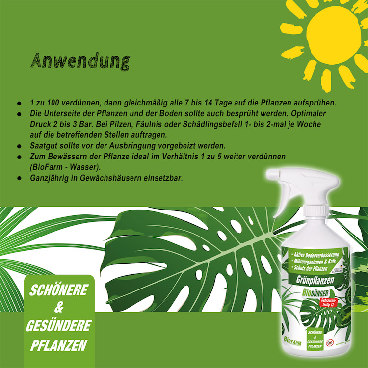 BioFarm Grünpflanzen gebrauchsfertig