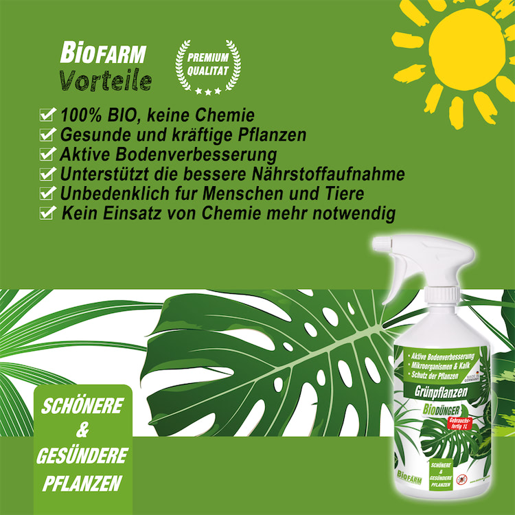 BioFarm Grünpflanzen gebrauchsfertig