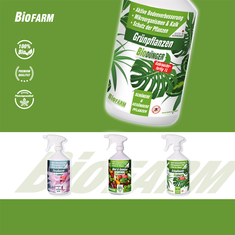 BioFarm Grünpflanzen gebrauchsfertig