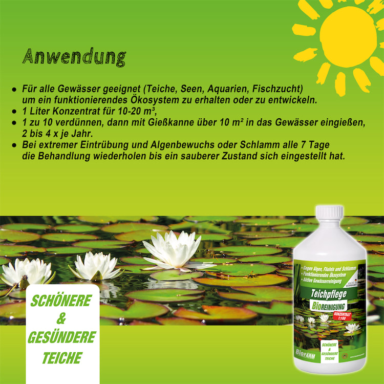 BioFarm Teichpflege Konzentrat