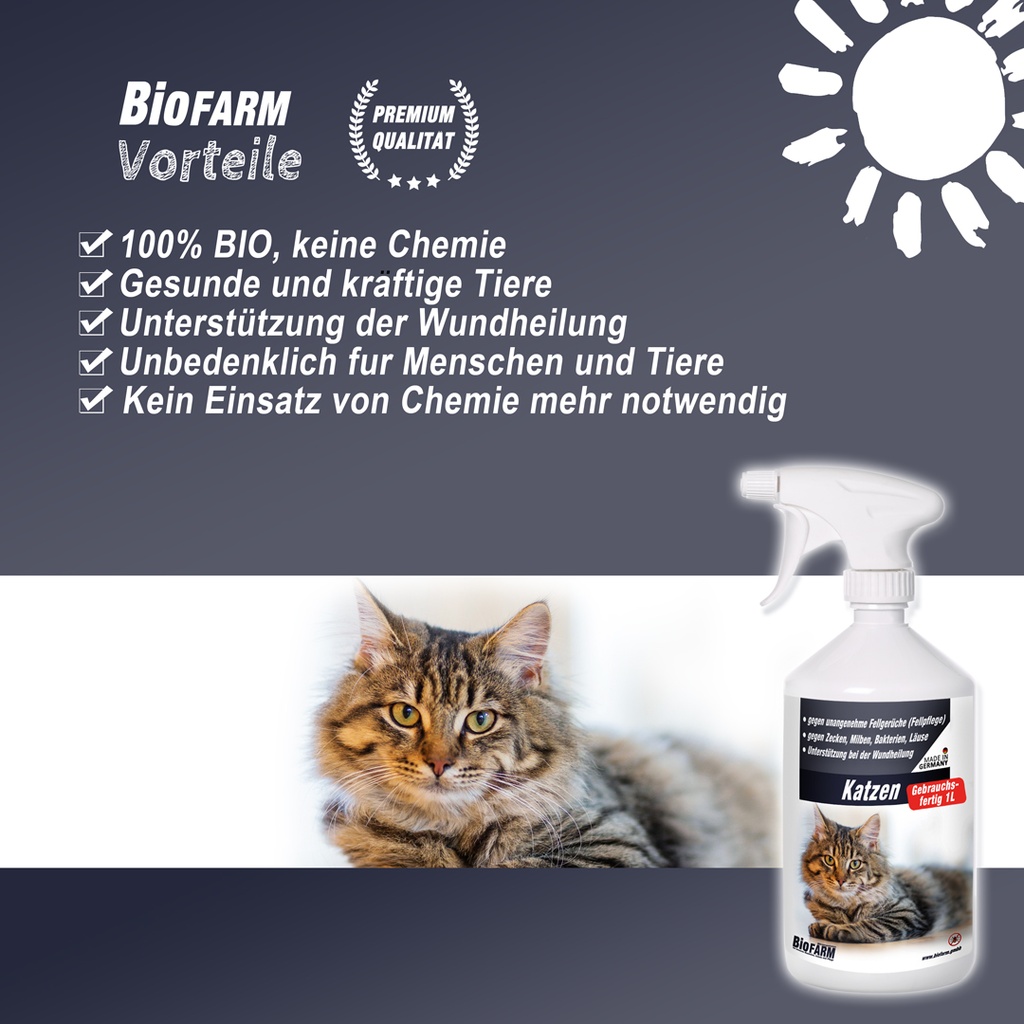BioFarm Katze gebrauchsfertig